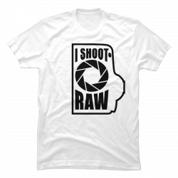 i shoot raw t shirt